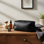 Medium size (Toiletry bag) Cow leather
