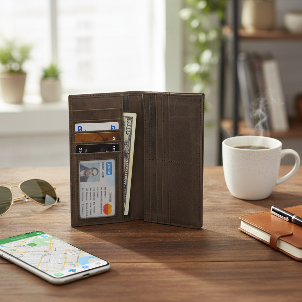 Long wallet (cow leather)