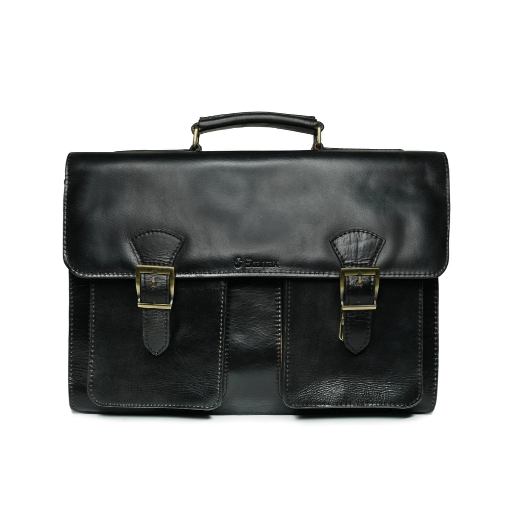 Briefcase & Hidesign Castello 100% Geniune cow leather