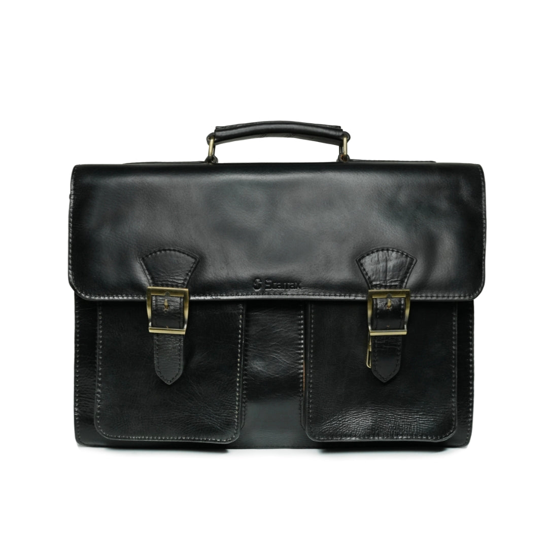 Briefcase & Hidesign Castello 100% Geniune cow leather