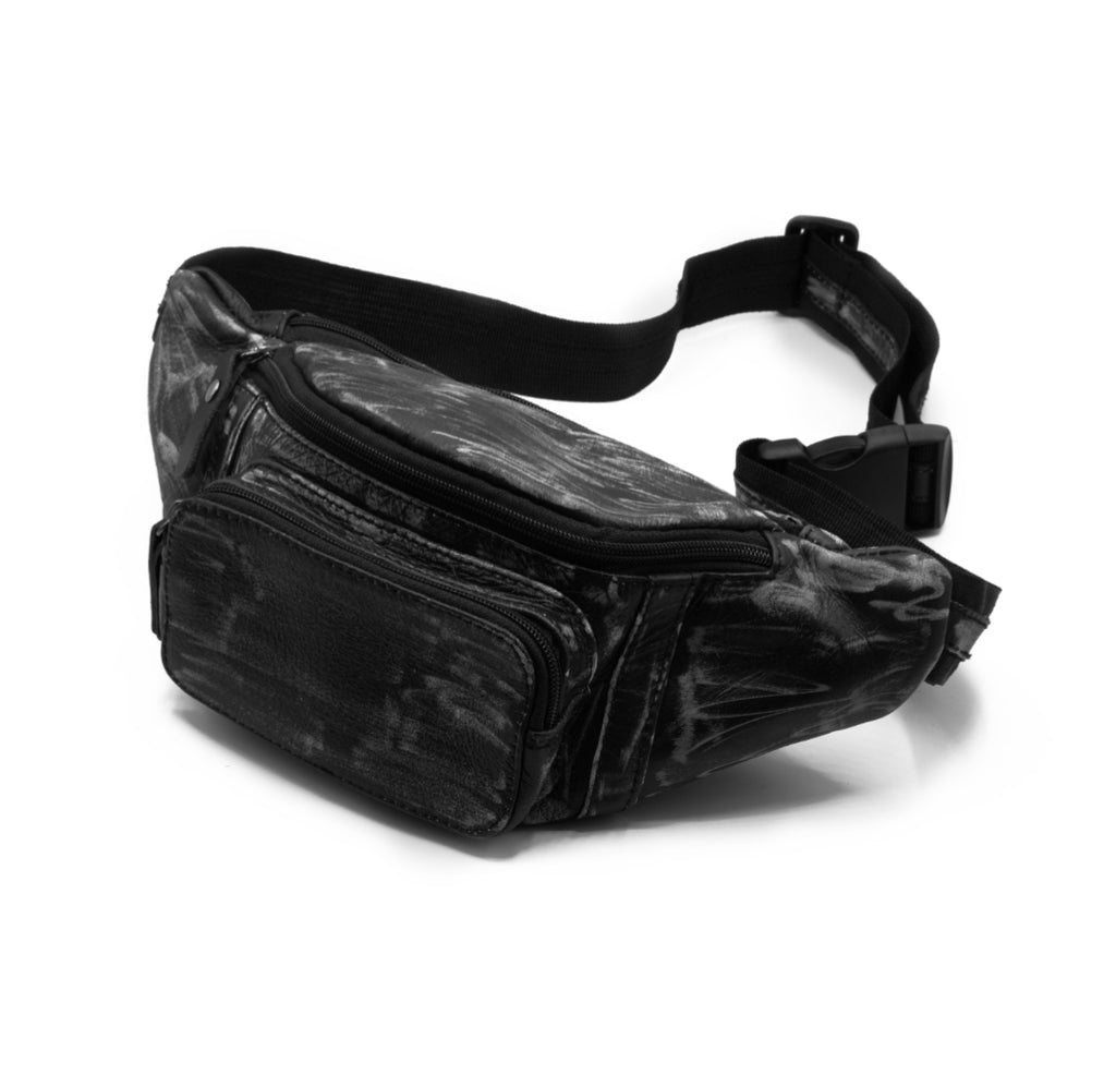 Waist pack cow leather