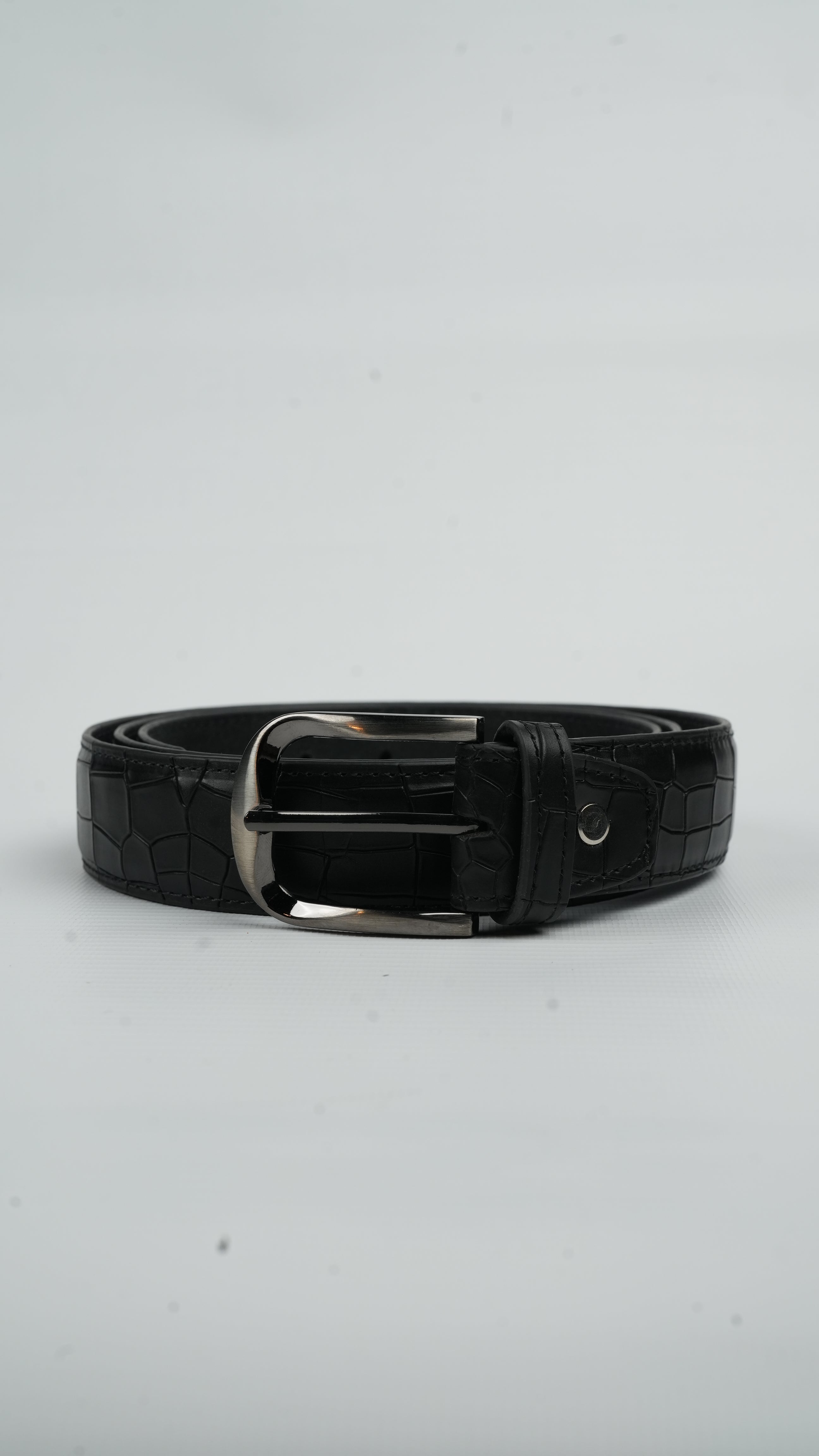 Caiman belt (cow leather)
