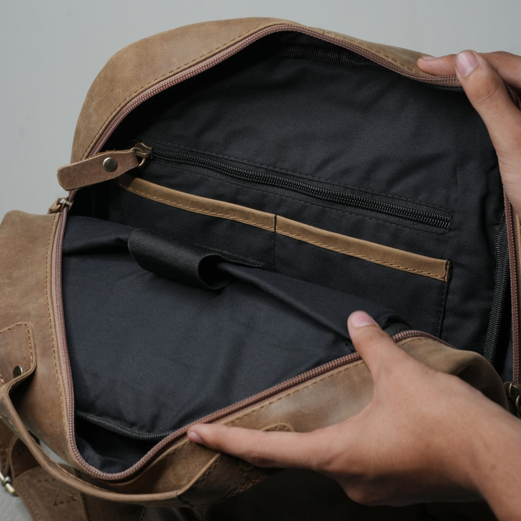 Back pack & Laptop bag 100% Geniune cow leather