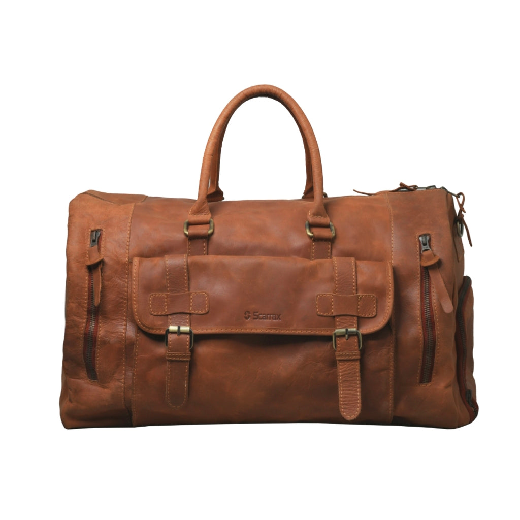 Travel & gym bag 100% Geniune cow leather