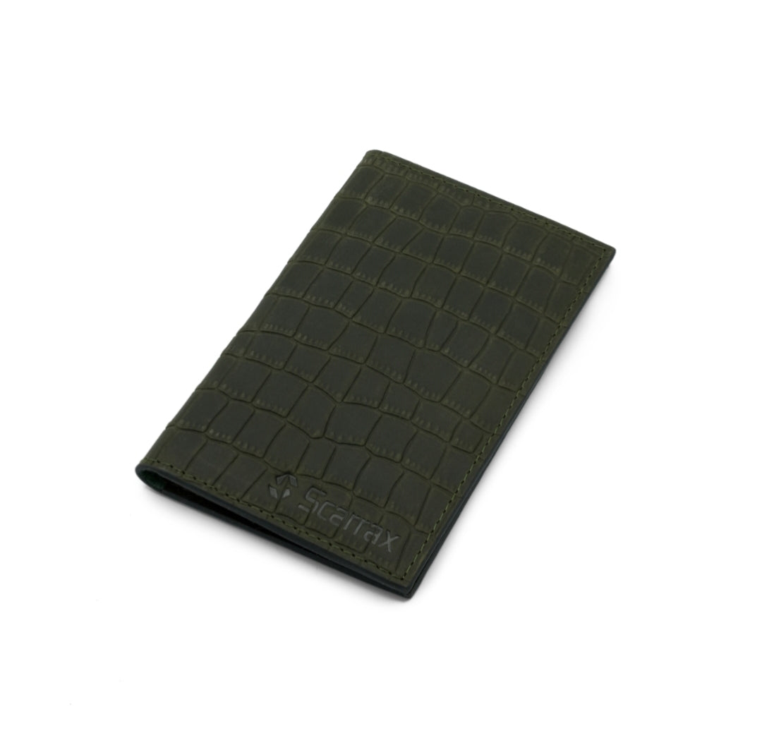 Long wallet crocodile degin (cow Leather)