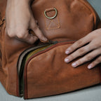 Travel & gym bag 100% Geniune cow leather